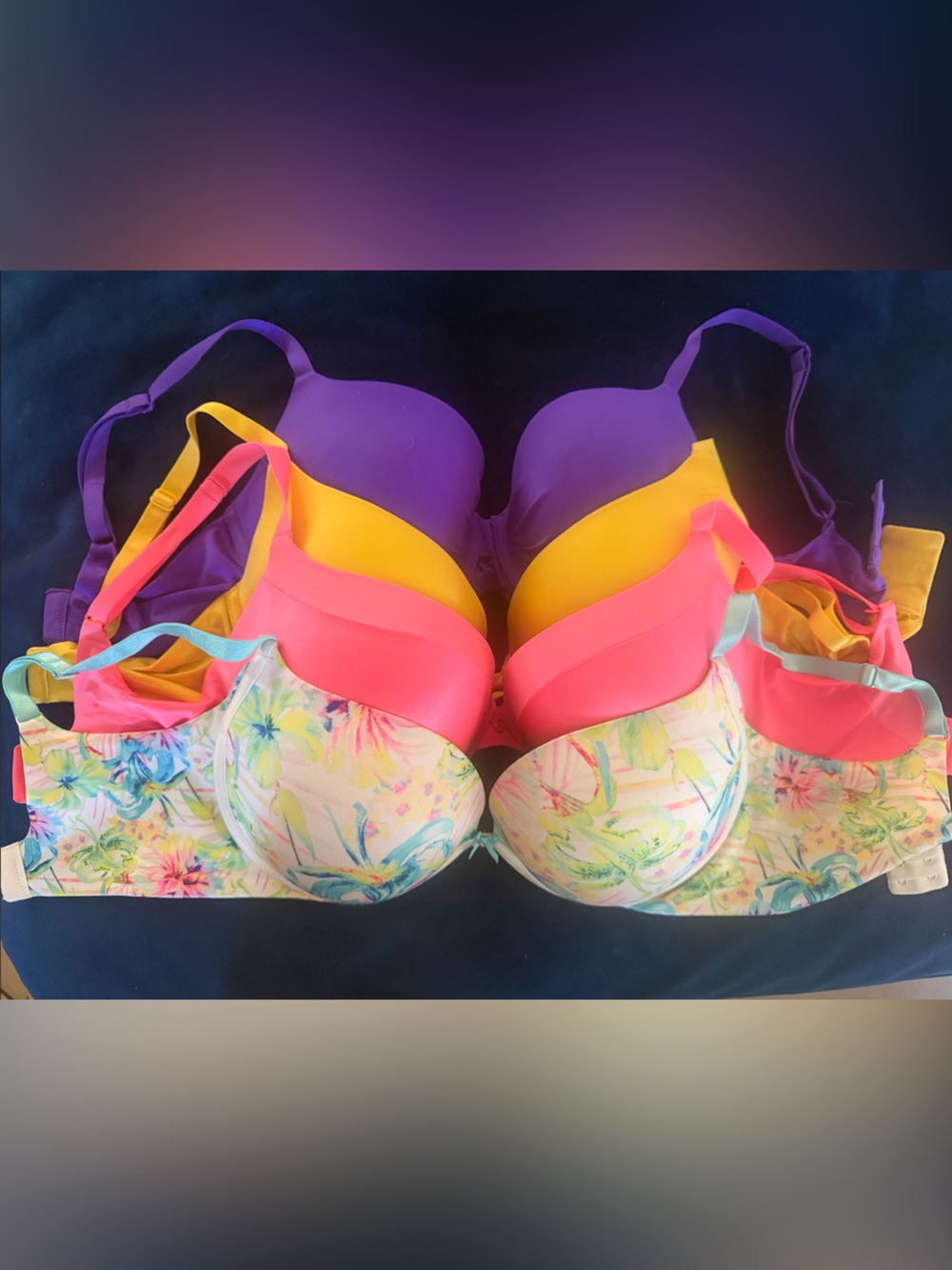 Victoria's Secret Bra Bundle Push up plunge and fabulous Demi 36DD